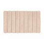 Badteppich Textil Sand 60 x 100 cm 0