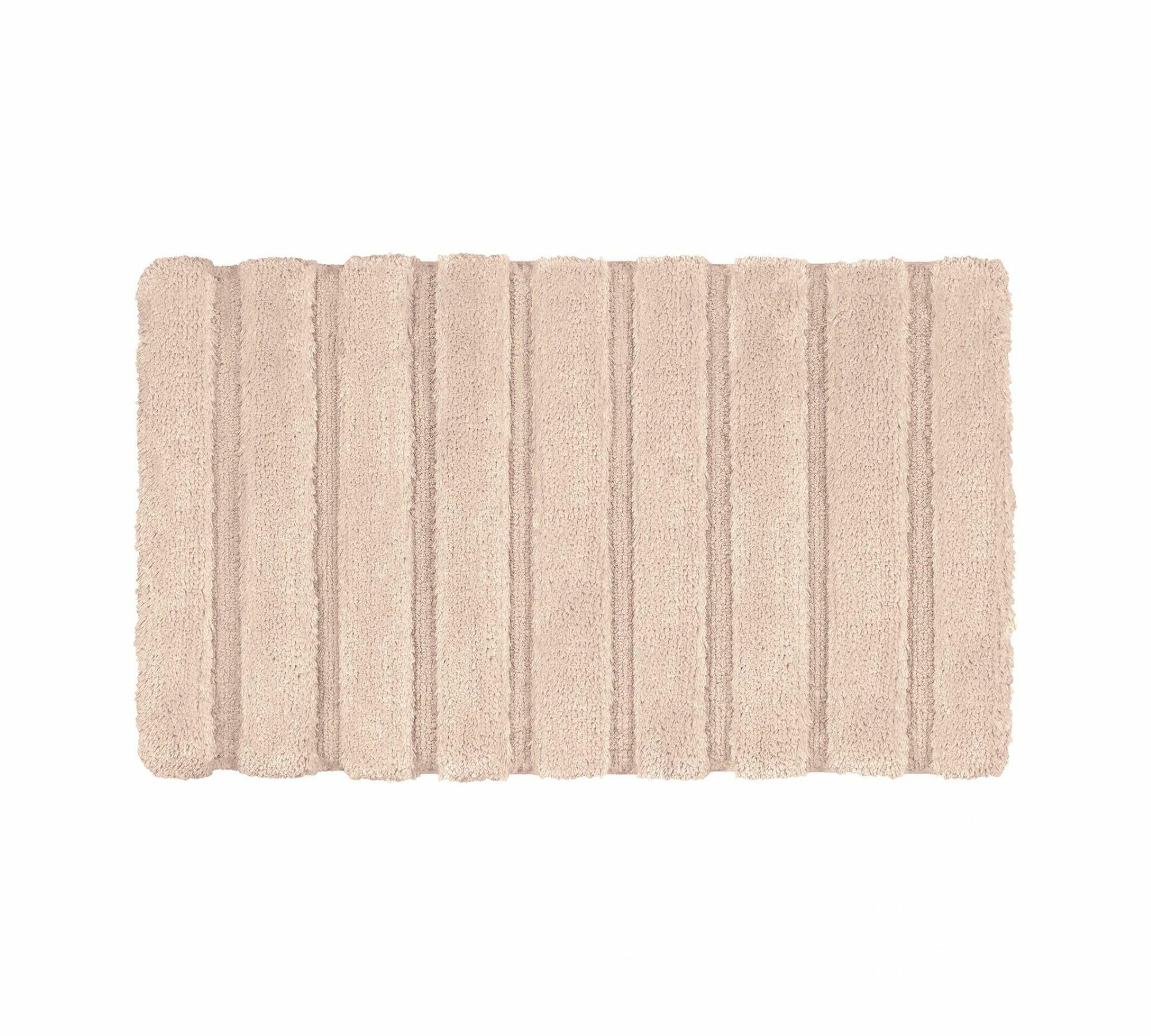 Badteppich Textil Sand 60 x 100 cm 0
