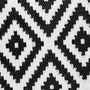 Outdoor rug Recycled material Black 1