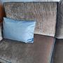 Sofa 2-seater velvet taupe 6