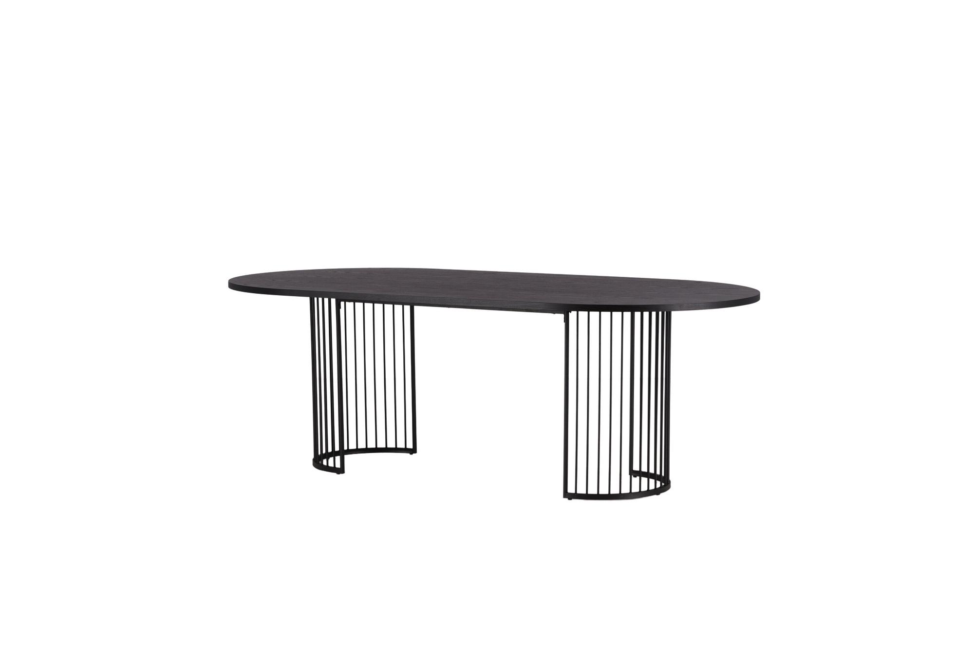 Hamneskär  Dining table  Wood  Black 1
