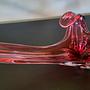 Sommerso Schale Muranoglas Rosé von Flavio Poli 3