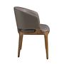 Armchair faux leather grey 7