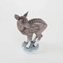 Deer figure porcelain 1970s 5