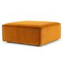 Dane Polsterhocker Velour Matt Amber 0