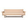 Schlafsofa 3-Sitzer Stoff Beige 0