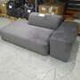 Pyllow Sofa Samt Steingrau 4