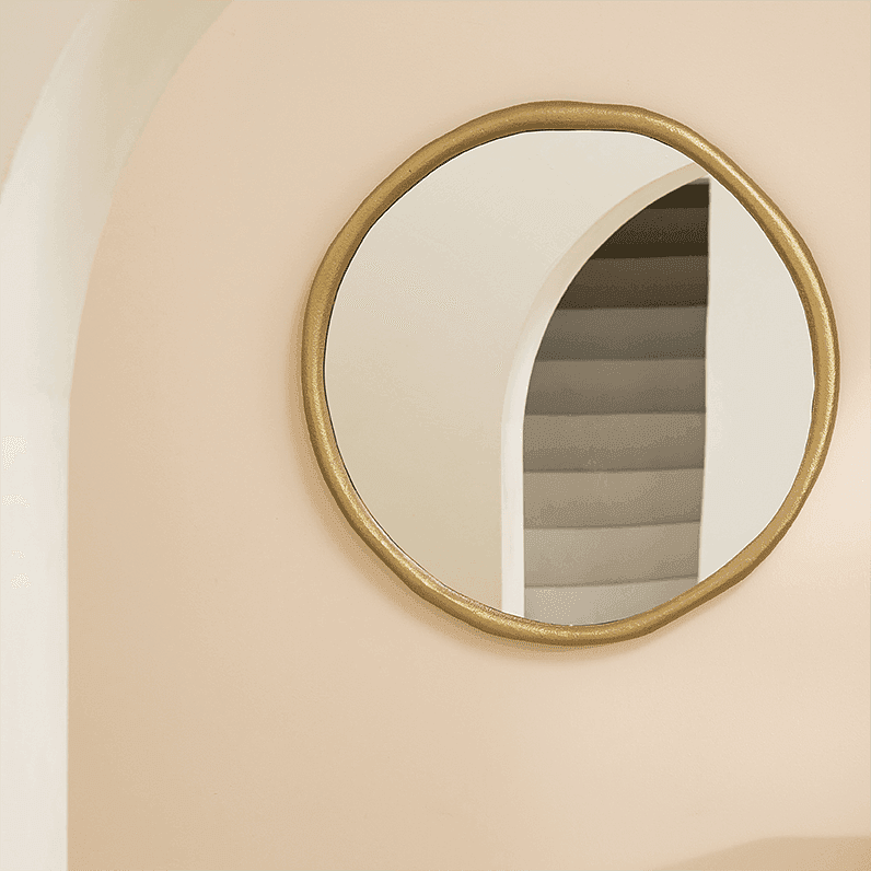 Rox Spiegel Aluminium Gold 0