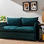 Saga XL Sofa Bed 2-Seater Petrol Green 2