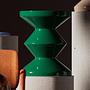 Zig Zag stool Green 1