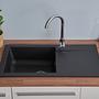 Denver Variant B Kitchen Sink Black 2