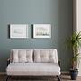 Sando Sofa bed 2-seater Bouclé White 2