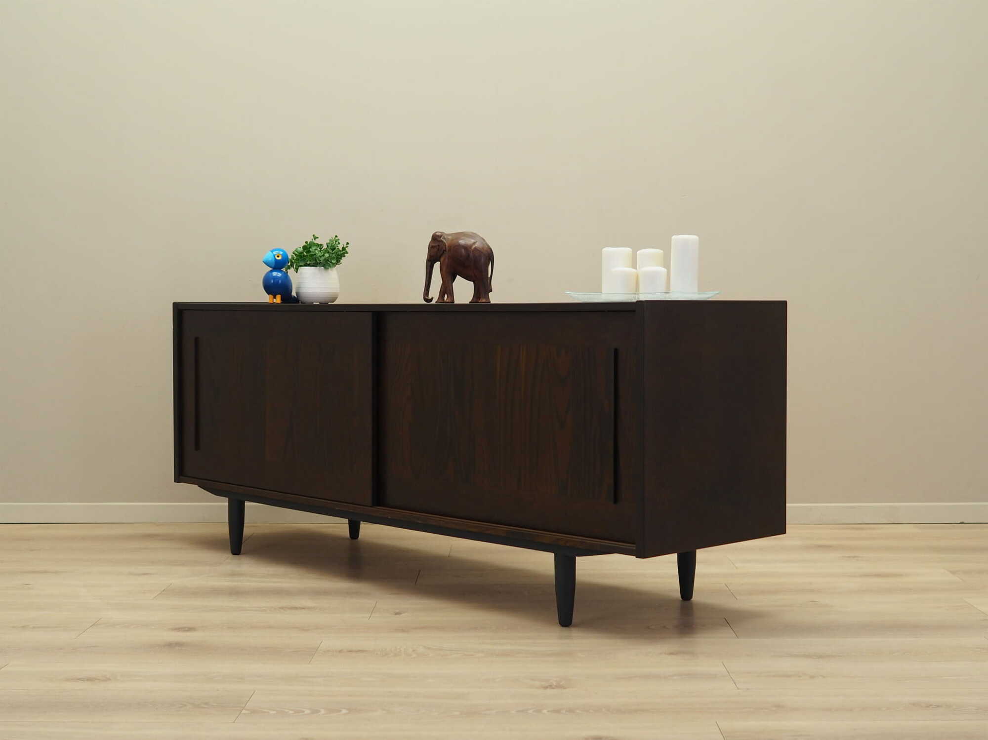 Sideboard Wood Brown 1970s 3