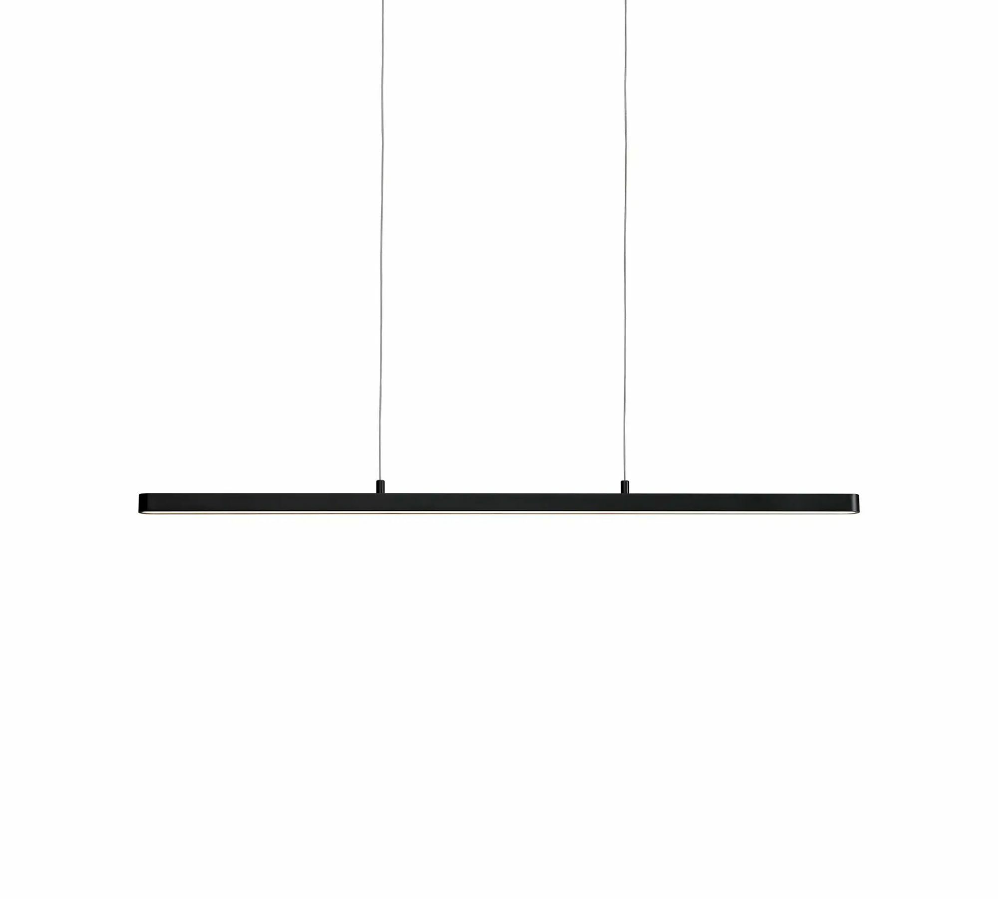 Pendelleuchte 1-flammig Metall Schwarz 1