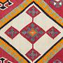 Kilim Gashgai Teppich Rot 4
