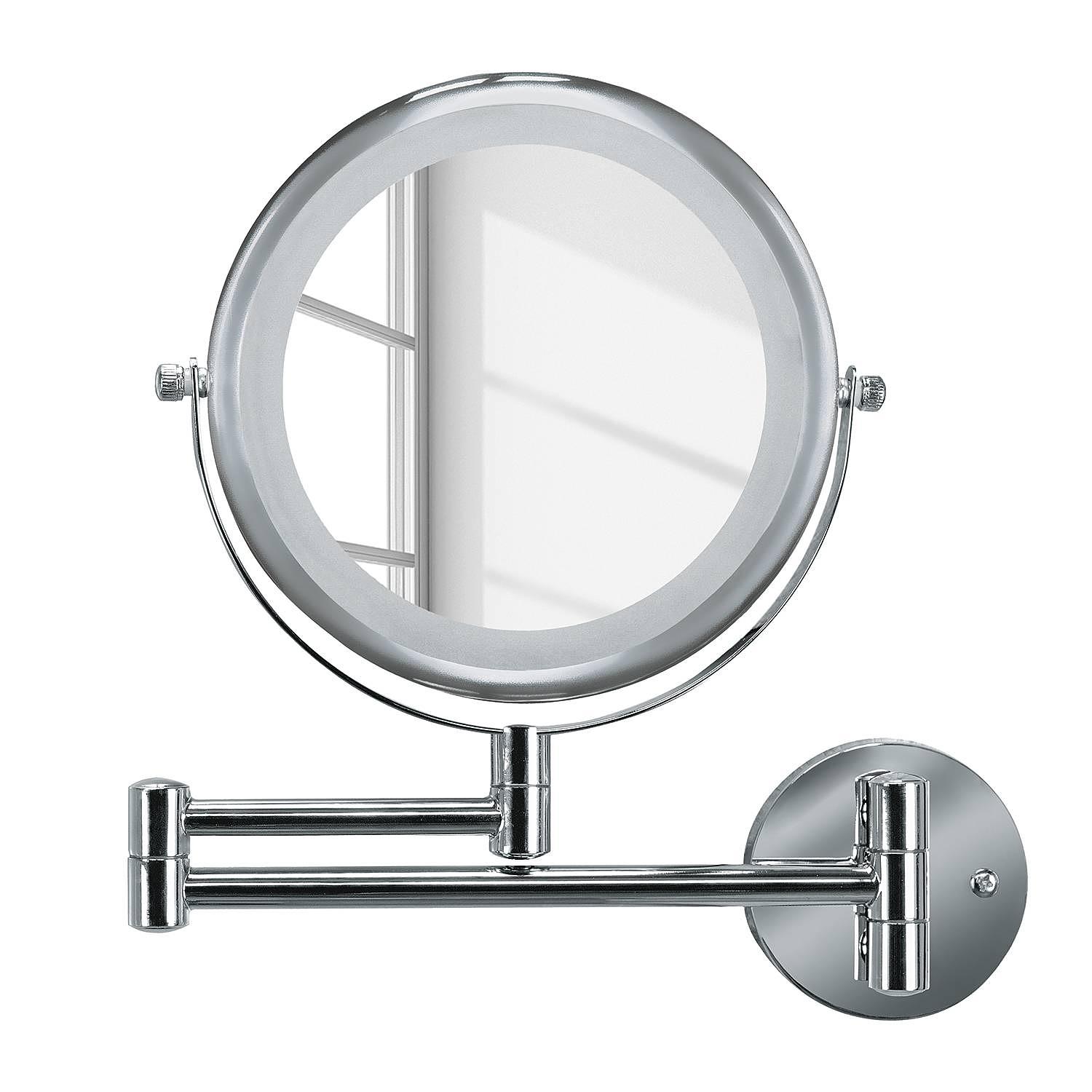 Kosmetikspiegel Brilliant Mirror 3-Fach Vergrößerung Silber 0