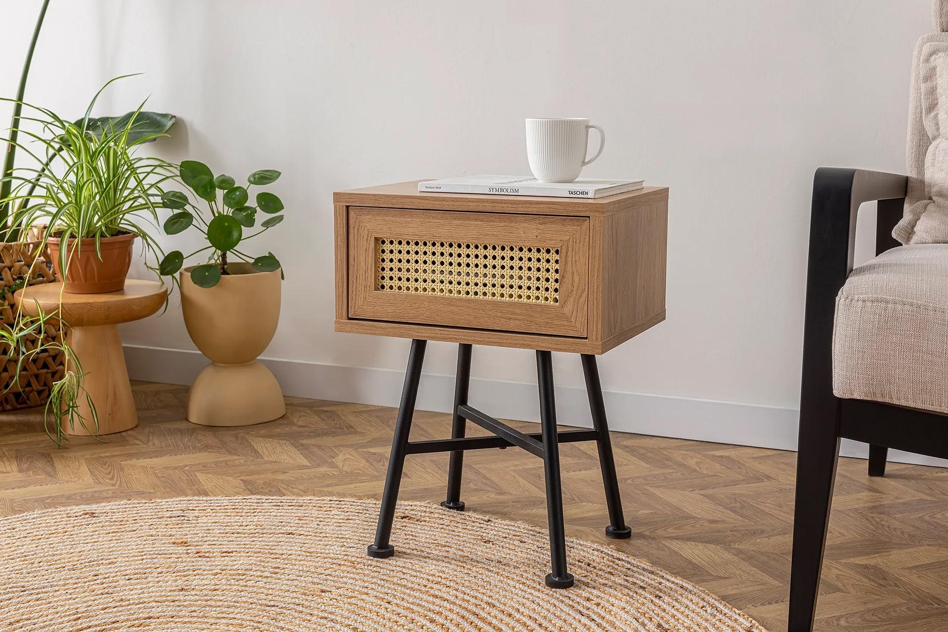 Nala 54 Side Table Brown 0