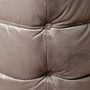 Togo corner sofa velvet warm grey 9