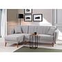 Aqua Corner Schlafsofa Links Grau 1