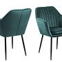 Armchair TILANDA Type B Velvet Petrol 3