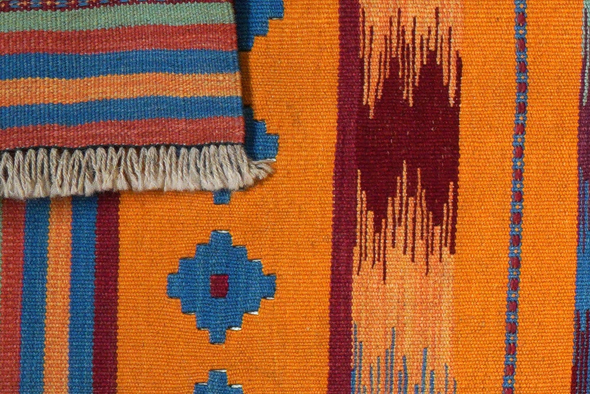 Kelim Gashgai Carpet Wool Multicolor 4