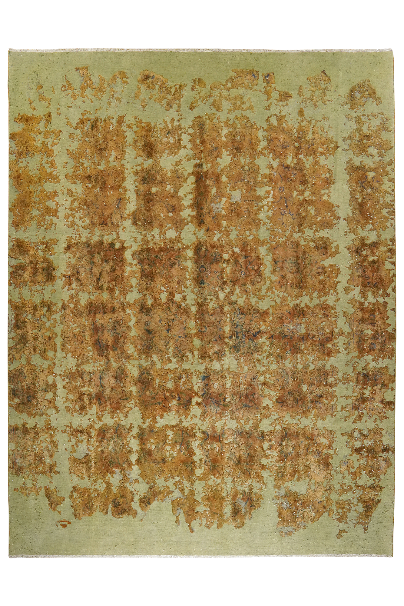 Vintage Rug Wool Multicolored 0