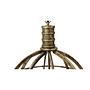 Hängelampe Metall Gold ø60cm 3