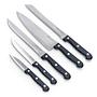 Messerblock-Set Ulka 6-tlg. Schwarz Ø 11cm 1