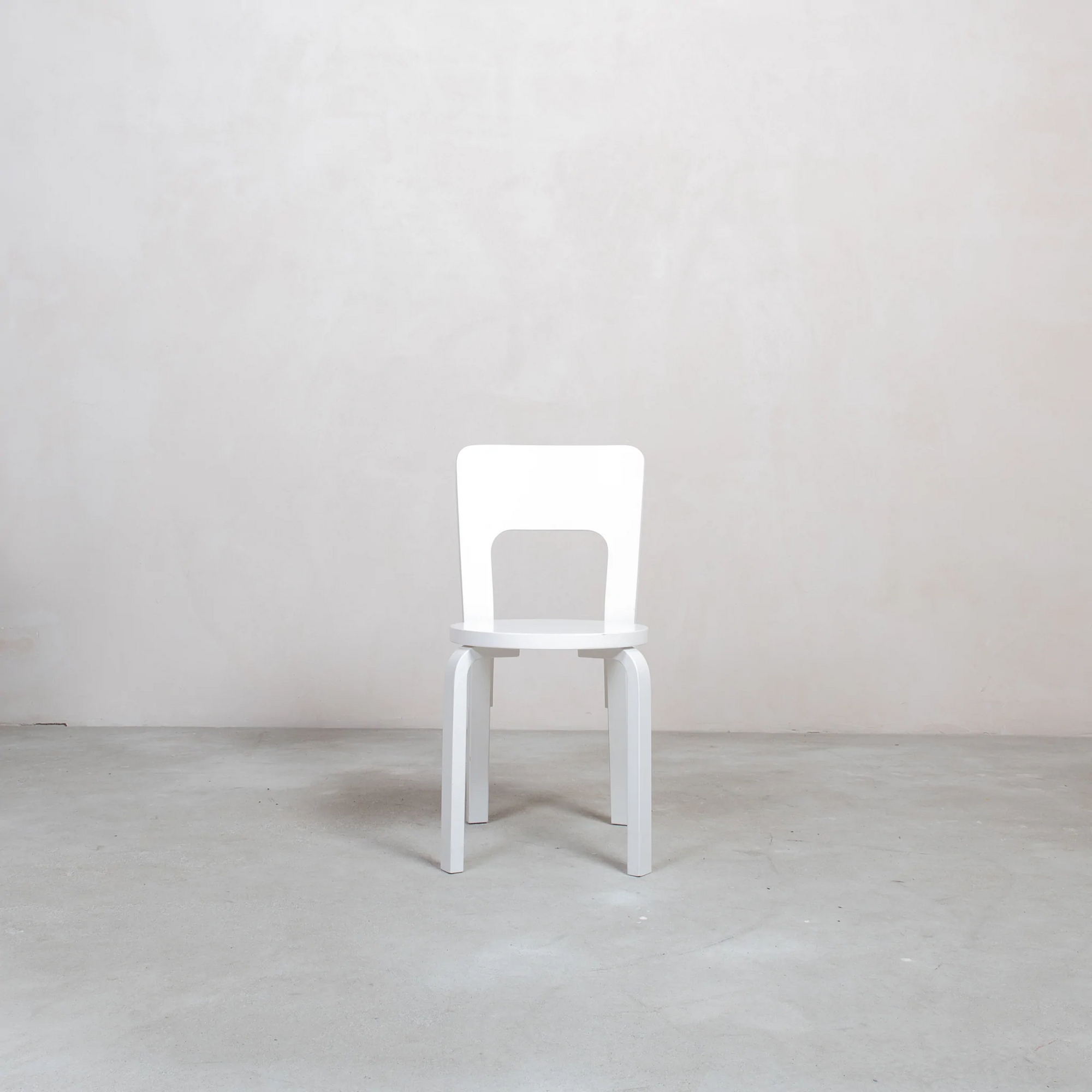 Aalto 66 Stuhl Weiß 3