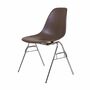 Eames DSS Plastic Side Chair Chocolate 0