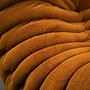 Togo Ecksofa Cord Goldgelb 3