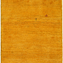 Tappeto Gabbeh lana giallo 0
