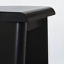 PORTAO Hocker Eichenholz Schwarz Gebeizt 6