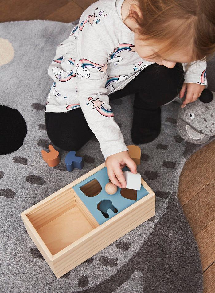 Puzzle Box Holz Mehrfarbig 1