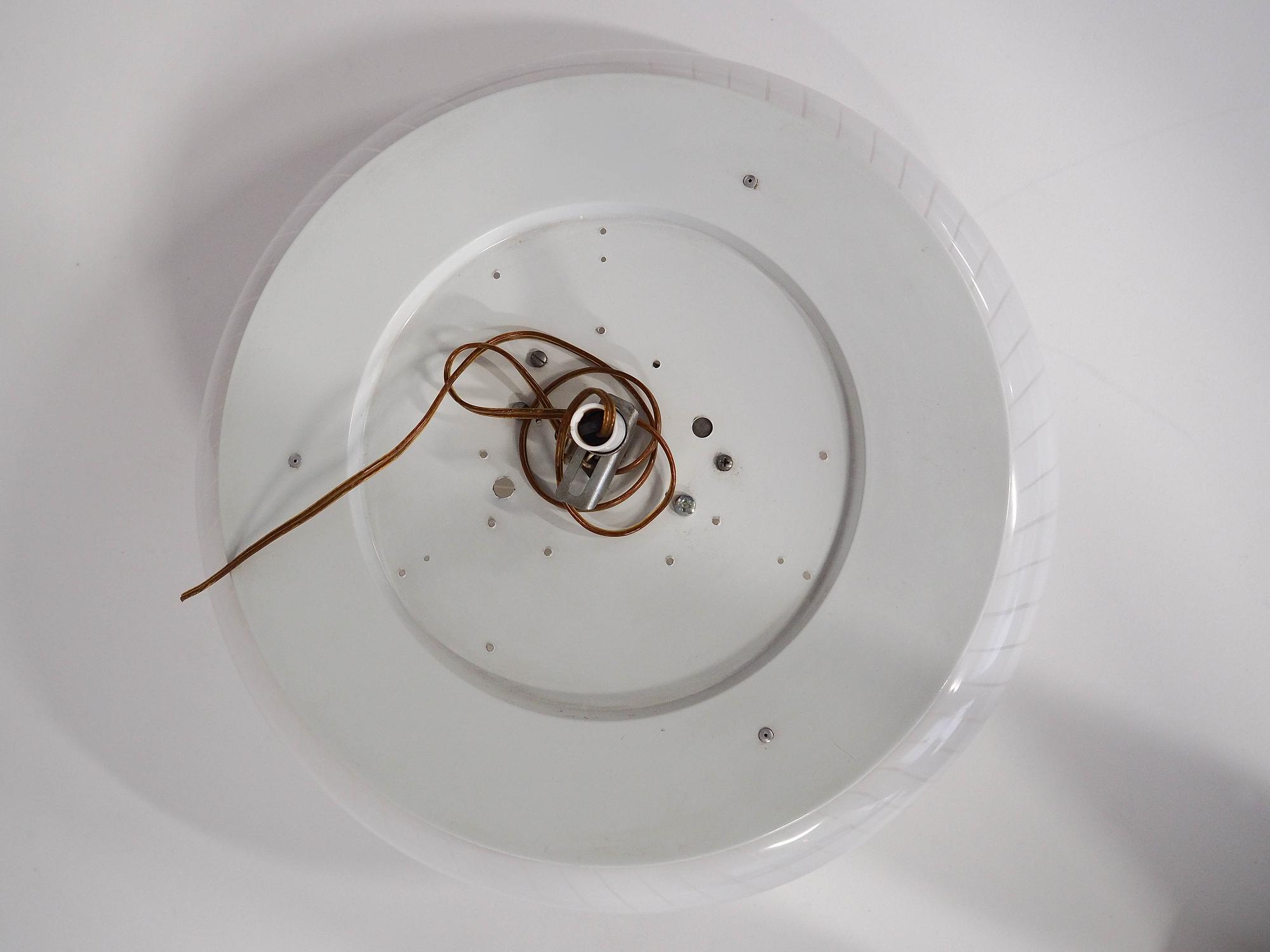 Wandlampe Transparent 1970er Jahre 7