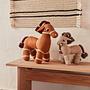 Taffy Goat Stuffed Animal Organic Cotton Brown 1