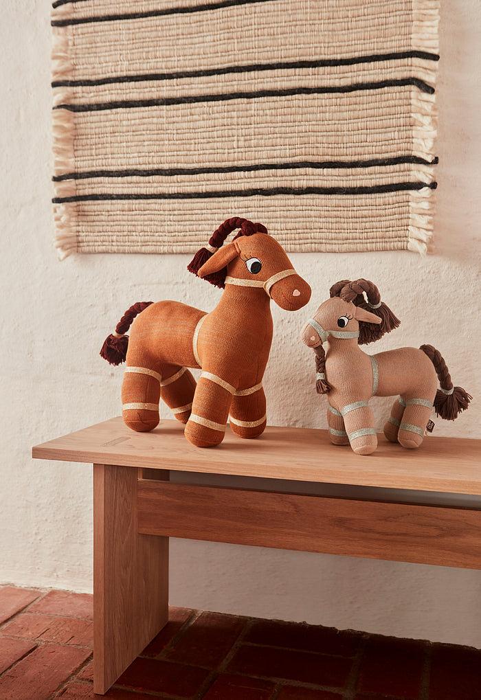 Taffy Goat Stuffed Animal Organic Cotton Brown 1