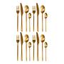 Besteck-Set Gloria (16-teilig) Edelstahl Gold 0