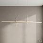 LED Pendant Light Trepiliano 1-Light Aluminum Sand 2
