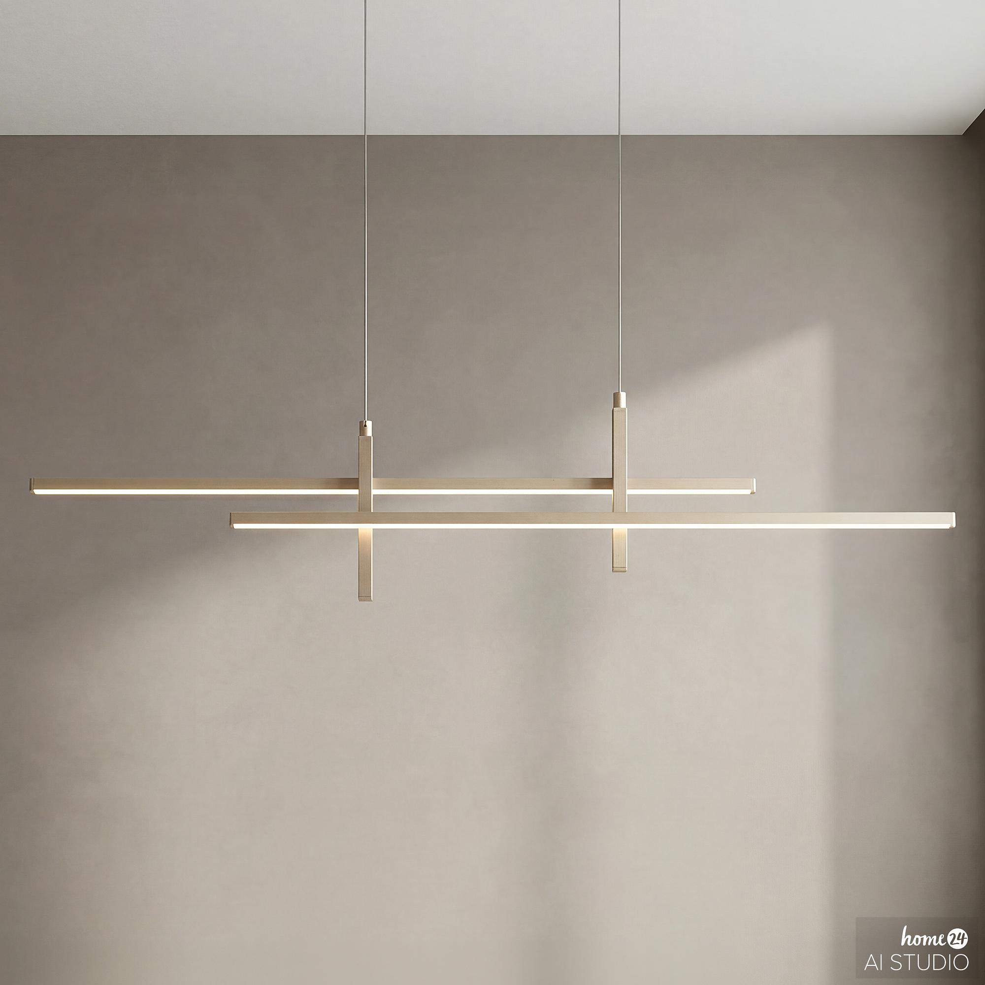 LED Pendant Light Trepiliano 1-Light Aluminum Sand 2