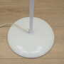 Vintage floor lamp Metal Fabric Green 1970s 9