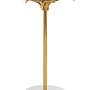 Sika Side Table Metal Glass Gold 0