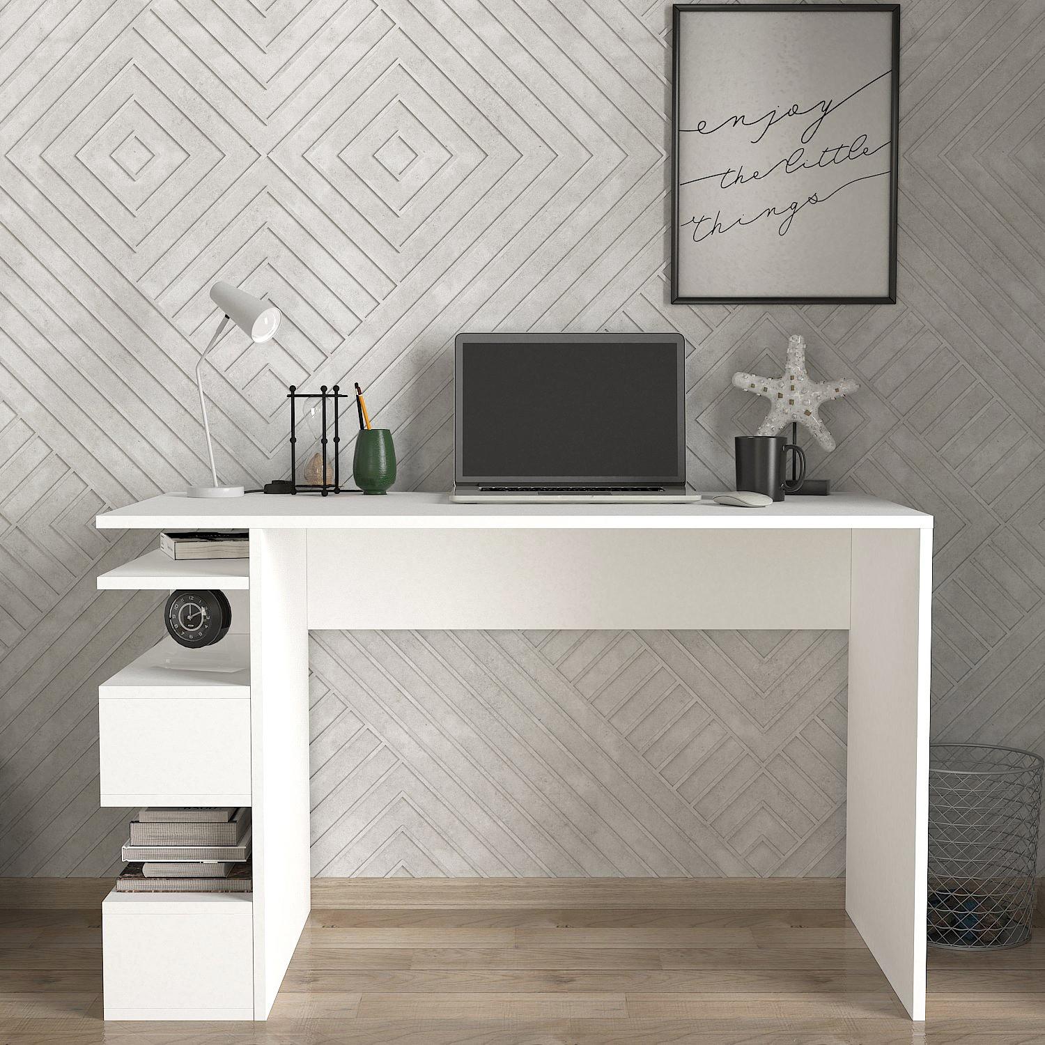 Snake Desk White 0