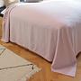 Tagesdecke Baumwolle Rosa 1