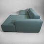 Pyllow Ecksofa Récamiere Rechts Feingewebe Taubenblau 5