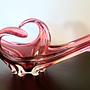 Sommerso Schale Muranoglas Rosé von Flavio Poli 4