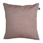 Modern cushion cover, woven fabric, old rose, 45 x 45 cm 0