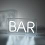 LED-Wandleuchte Neon-Bar Polyester PVC 1-flammig 4
