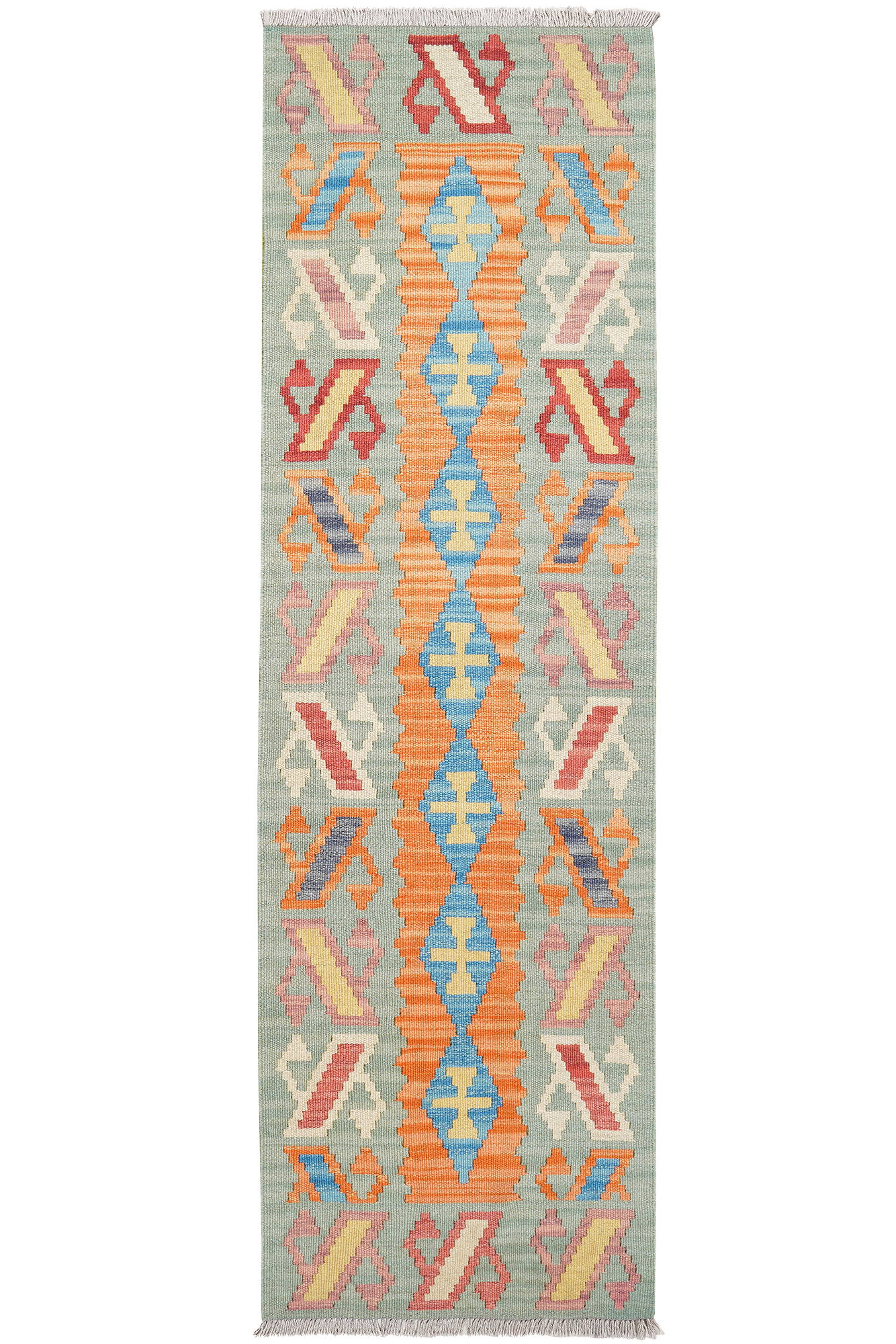 Kelim Gashgai Carpet Wool Red 0