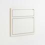 Fläpps Sekretär 80x80-2 Weiß 2